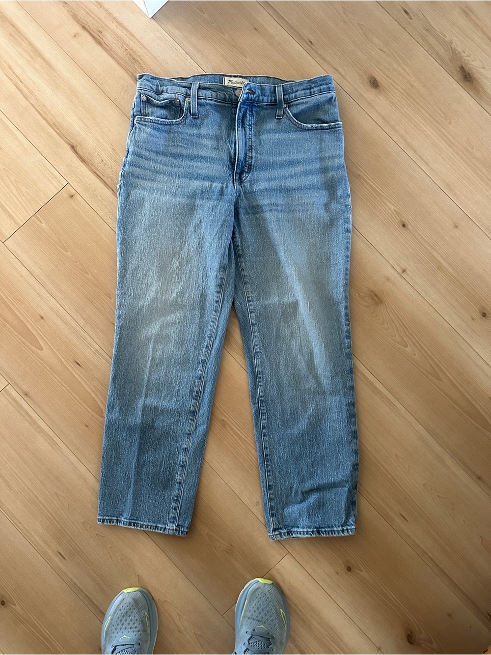 Madewell Jeans “The mid rise perfect straight jeans” size 31